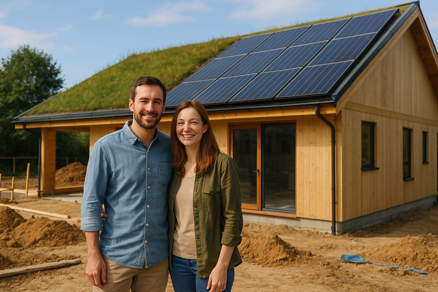 Povestea unei case verzi ridicate de o firma de constructii cu viziune